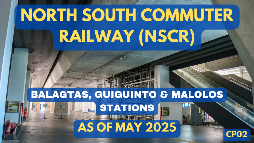 North South Commuter Railway – NSCR-CP02 Aerial Video of Alignment and Stations as of May 2025